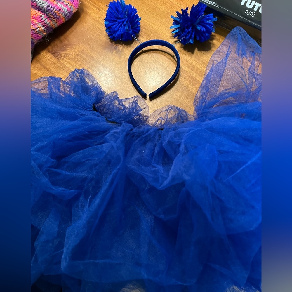 Bodysuit, tutu and headpiece